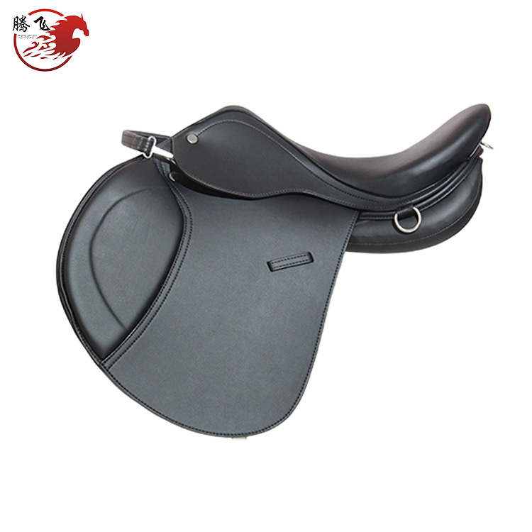 皮软扶手黑色综合鞍